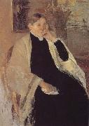 Mary Cassatt Portrait of Catherine France oil painting artist